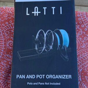 LATTI Pan and Pot Organizer - Black